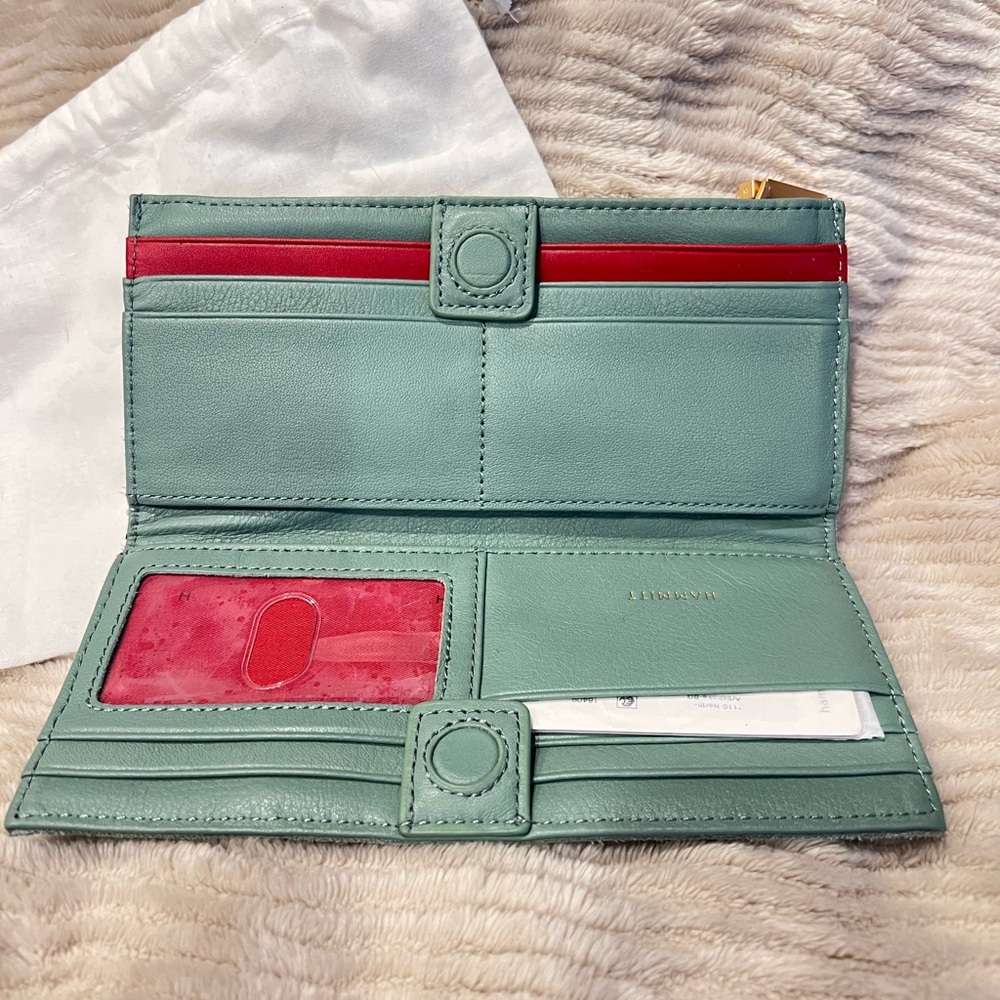 Hammitt 110 North Wallet Artichoke Color - Picture 3 of 5